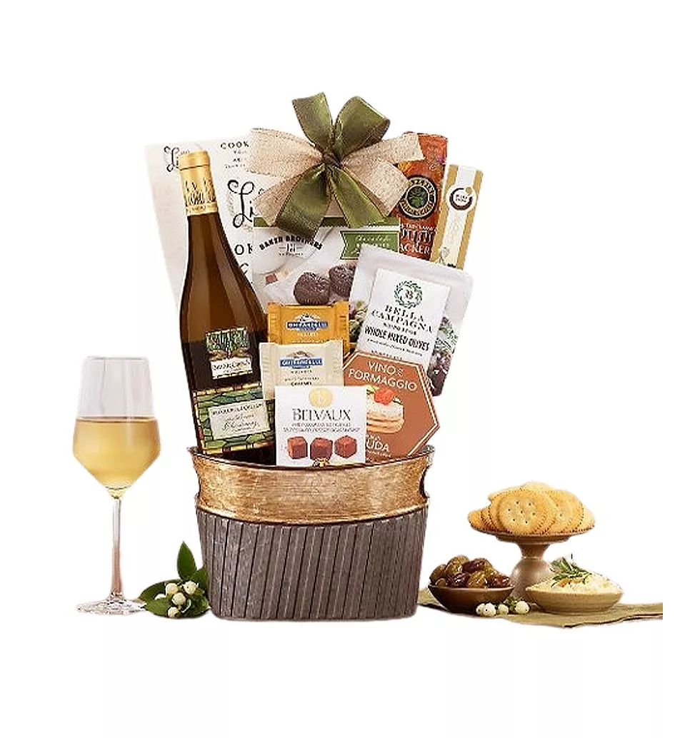 Chardonnay Delight Basket