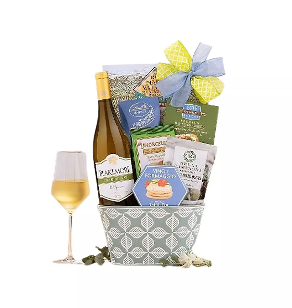 Chardonnay Bliss Gift Basket