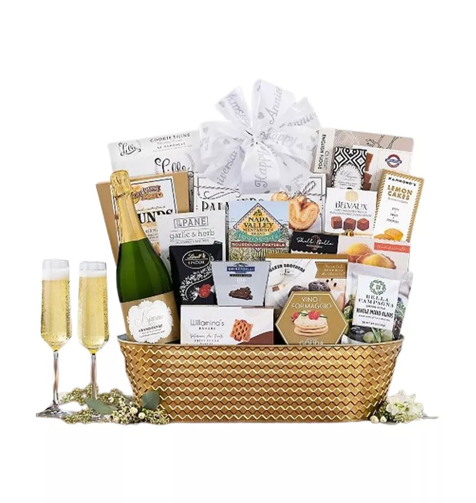 Anniversary Sparkle Gift Basket