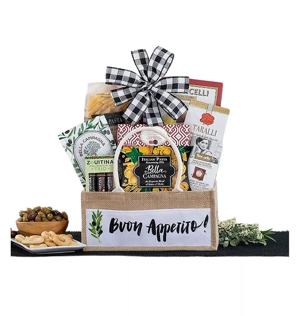 Italian Feast Gift Basket