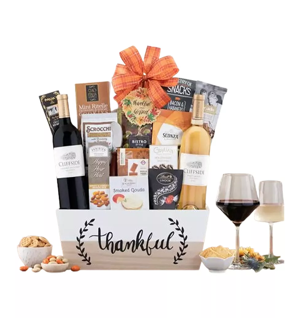 Wine N Culinary Indulgence Basket