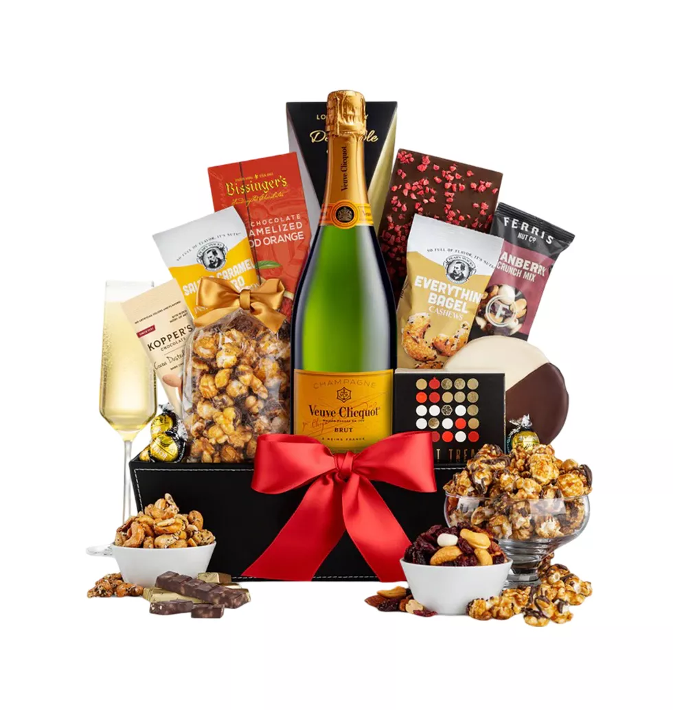 Champagne Chocolate and Crunchy Snacks