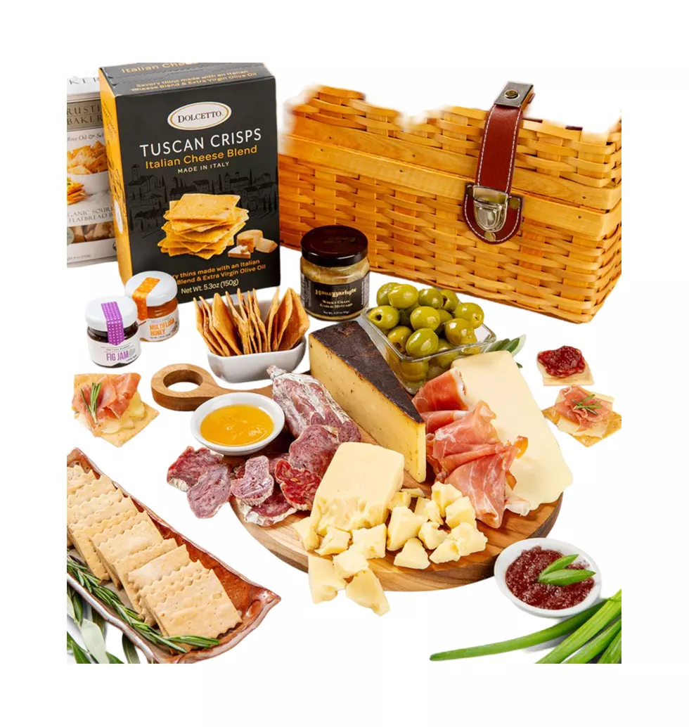 Gourmet Delights Picnic Basket