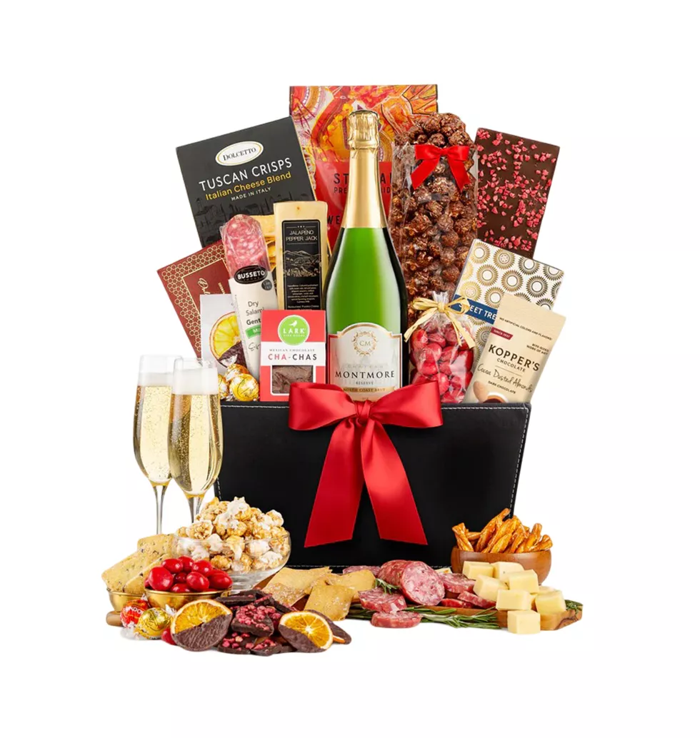 Decadent & Champagne Celebration Gift Set